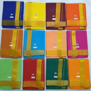 JariKai 100K Panchakacham Dhoti - 9x5 size